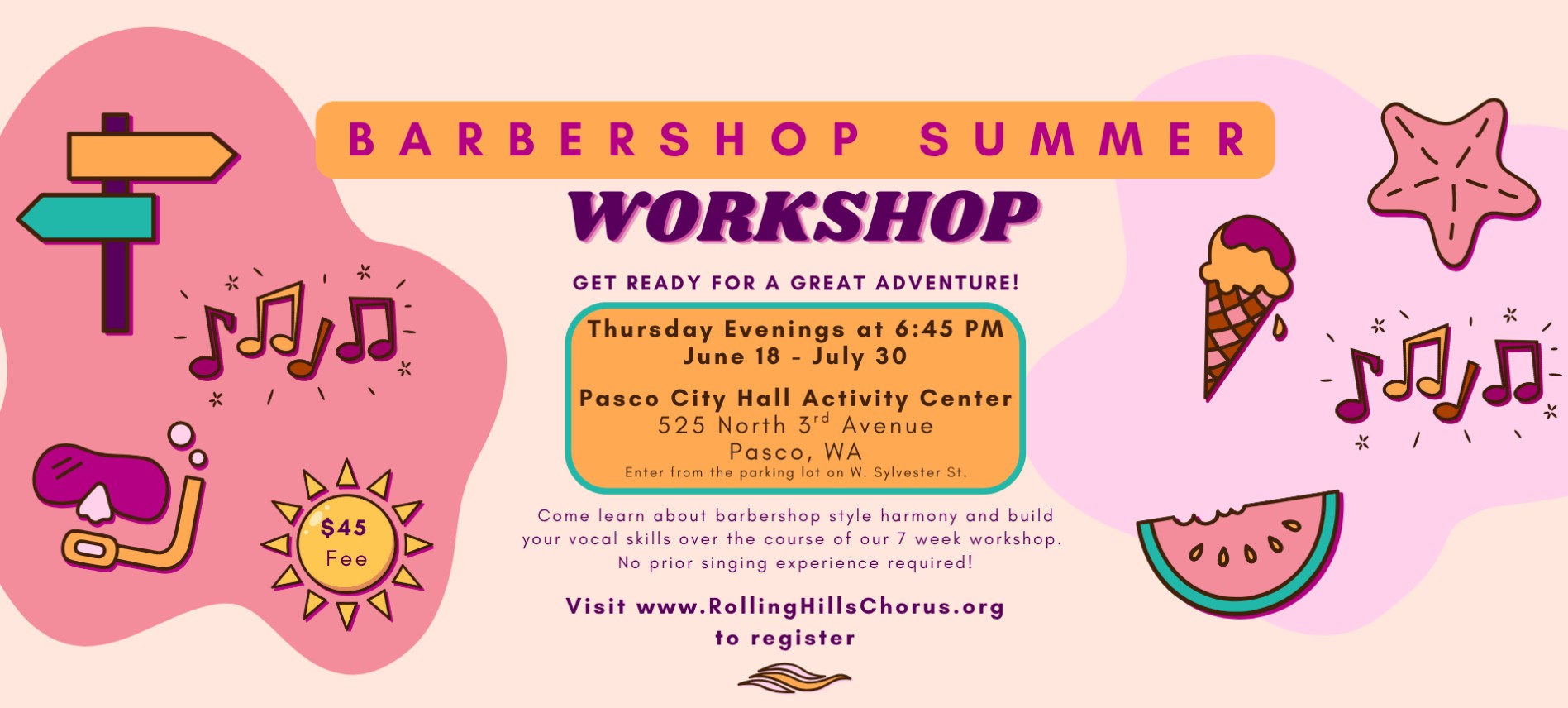 Barbershop Summer Workshop