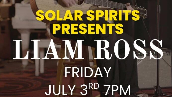 Liam Ross Live at Solar Spirits